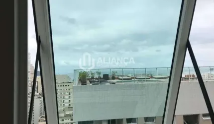 R-Loft com 2 dormitórios para alugar, 75 m² por R$ 6500/mês - Gonzaga - Santos/SP