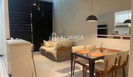 Apartamento de 1 quartos com lazer