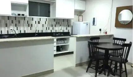 Apartamento 1/4 suite vista mar permanente