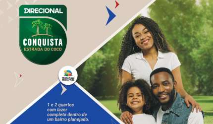 Lançamento apartamento 2/4 - Conquista Estrada do Coco
