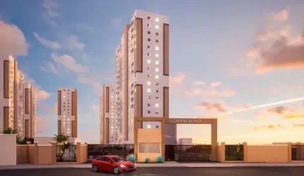 PORTAL DE PIATÃ - Apartamento 2/4 e 1 vaga