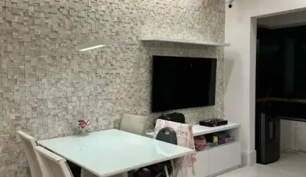 Lindo Apartamento térreo 2 suítes e 1 vaga mobiliado