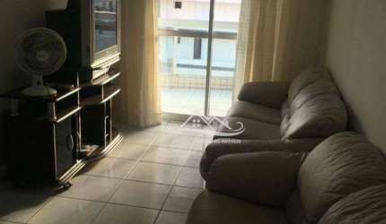 Apartamento com 3 dormitórios à venda, 88 m² por R$ 650.000,00 - Canto do Forte - Praia Grande/SP