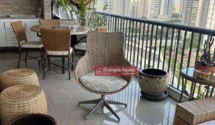 Apartamento com 3 dormitórios para alugar, 178 m² por R$ 20.600,00/mês - Mooca - São Paulo/SP