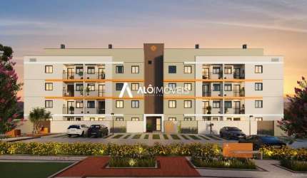Apartamento com 2 quartos à venda na Rua Conde de São João das Duas Barras, 598, Hauer, Curitiba por R$ 370.327