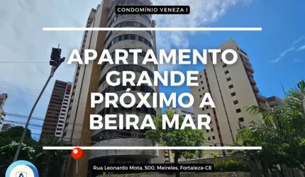 Apartamento 292m2, 04 dormitórios no Meireles, Fortaleza-CE