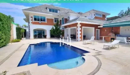 Incrível Casa em Condomínio na Barra 4 Suítes