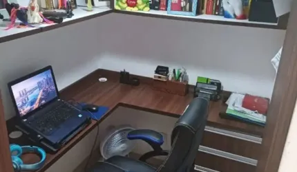 Excelente Apartamento Mobiliado Alphaville – 3/4 (1 Suíte) + Home Office – 2 Vagas – Alto Padrão de Marcenaria