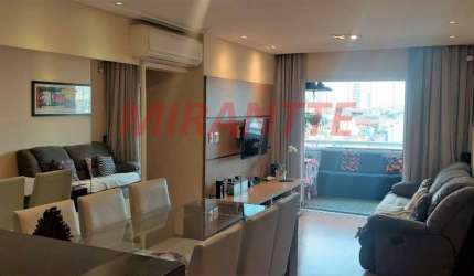 Apartamento de 84m² com 3 quartos em Vila Isolina Mazzei