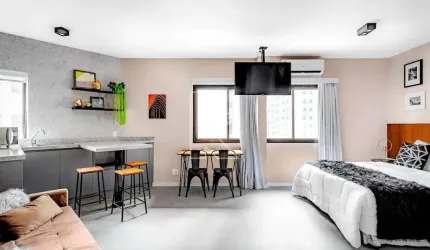 Apartamento com 1 quarto à venda na Alameda Campinas, 1213, Jardim Paulista, São Paulo por R$ 508.800