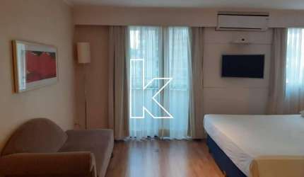 Flat com 1 quarto à venda na Rua Tuim, 18, Vila Nova Conceição, São Paulo por R$ 847.000