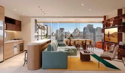 Apartamento com 3 quartos à venda na Alameda dos Nhambiquaras, 1375, Moema, São Paulo por R$ 2.010.370