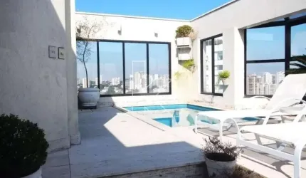 Cobertura com 4 quartos à venda na Rua Morais de Barros, 770, Campo Belo, São Paulo por R$ 4.000.000