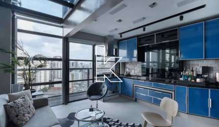 Loft com 1 quarto à venda na Rua Doutor Eduardo de Souza Aranha, 67, Vila Nova Conceição, São Paulo por R$ 1.272.000