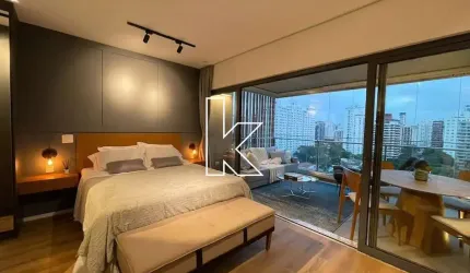 Apartamento com 1 quarto à venda na Rua Ministro Jesuíno Cardoso, 148, Itaim Bibi, São Paulo por R$ 2.000.000
