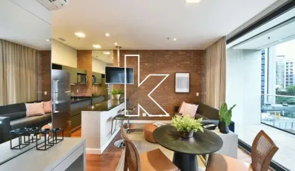 Apartamento com 1 quarto à venda na Rua Elvira Ferraz, 250, Vila Olímpia, São Paulo por R$ 1.150.000