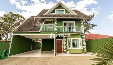 Casa com 4 dormitórios à venda, 300 m² por R$ 1.390.000,00 - Santa Felicidade - Curitiba/PR