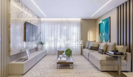 Apartamento com 3 dormitórios à venda, 160 m² por R$ 2.980.000 - Centro Cívico - Curitiba/PR