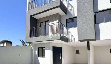 Sobrado com 3 dormitórios à venda, 129 m² por R$ 665.000,00 - Santa Felicidade - Curitiba/PR