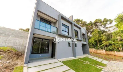 Sobrado com 3 dormitórios à venda, 129 m² por R$ 849.800,00 - Santa Cândida - Curitiba/PR