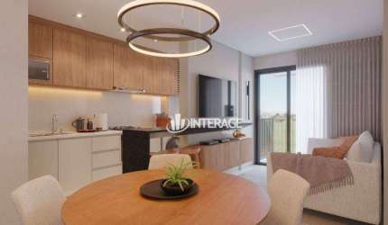 Apartamento com 2 Quartos à venda, 55 m² por R$ 581.657 - Mossunguê - Curitiba/PR
