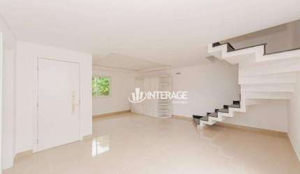 Sobrado com 3 dormitórios para alugar, 168 m² por R$ 5.921,15/mês - Campo Comprido - Curitiba/PR