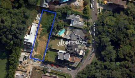 Terreno à venda, 925 m² por R$ 1.250.000,00 - Cascatinha - Curitiba/PR