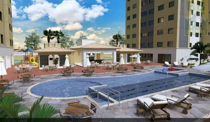 Apartamento para Venda em Parnamirim, Rosa dos Ventos, 3 dormitórios, 1 suíte, 2 banheiros, 1 vaga