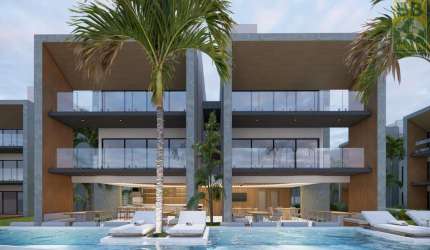 Apartamento para Venda em Nísia Floresta, Praia de Tabatinga, 2 dormitórios, 1 suíte, 2 banheiros, 2 vagas