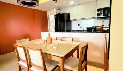 EDF Embaixador 2 - Apartamento Mobiliado à Venda na Jatiúca - 2 Quartos, Suíte e Lazer Completo | Edifício Embaixador II, Maceió