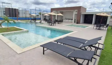 Casa residencial para Venda Condomínio Fendi Design Residence, Sim, Feira de Santana, 2 quartos, 1 suíte, 1 sala, 2 banheiros, 1 vaga, 144m² área tota