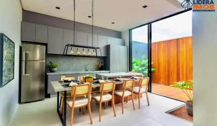 Casa residencial para Venda no Condomínio Essenza, Sim, Feira de Santana, 3 suítes, 2 salas, 1 banheiro, 2 vaga, 82,44 m² área total.