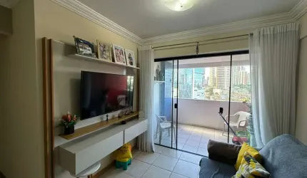 Apartamento residencial para Venda em condominio fechado, no Rio Vermelho, Salvador, 2 quartos, sendo 1 suíte, 1 sala, 2 banheiros, 2 vagas 77 m² área