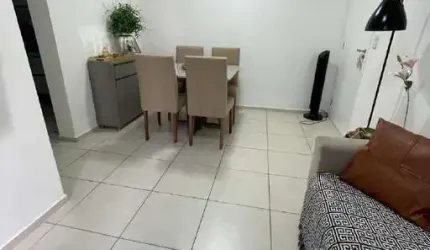 Apartamento residencial para Venda em condominio fechado, Papagaio, Feira de Santana, 2 quartos, 1 sala, 1 banheiro, 1 vaga, 60m² área total.