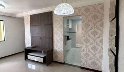 Apartamento residencial para Venda em condominio fechado, Campo Limpo, Feira de Santana, 2 quartos, 1 suíte, 1 sala, 2 banheiros, 1 vaga, 75m² área