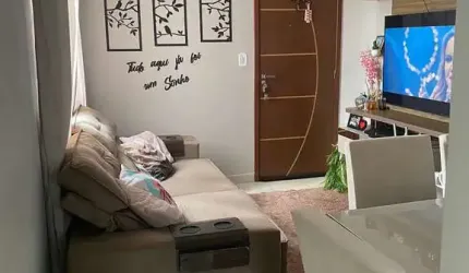 Apartamento residencial para Venda em condominio fechado, Conceição, Feira de Santana, 2 quartos, 1 sala, 1 banheiro, 1 vaga, 47m² área total.
