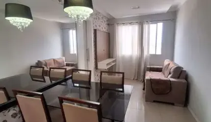 Apartamento residencial para Venda em condomínio fechado, Mangabeira, Feira de Santana, mobiliado, 2 quartos, 1 sala, 1 banheiro, 1 vaga, 50m² área