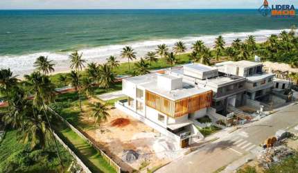 Casa Duplex residencial para Venda em condomínio fechado, Guarajuba, Camaçari, 8 suítes, 2 salas, 9 banheiros, 2 vagas, 620m² área to