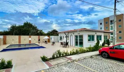 Apartamento residencial para Venda em condominio fechado no Sim, Feira de Santana, 2 quartos, 1 sala, 1 banheiro, 1 vaga