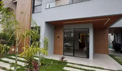 Casa residencial para Venda em condominio fechado, Sim, Feira de Santana, 3 suítes, 1 sala, 4 banheiros, 2 vagas
