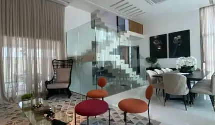 Casa residencial para Venda em condomínio fechado, Sim, Feira de Santana, 4 quartos, 3 suítes, 1 sala, 4 banheiros, 4 vagas, 340m² área construída.