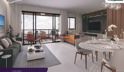 Apartamento na Santa Mônica, 3 Suítes, Garagem Coberta, Andar Alto, no Condomínio Dolce Santa Mônica, em Feira de Santana