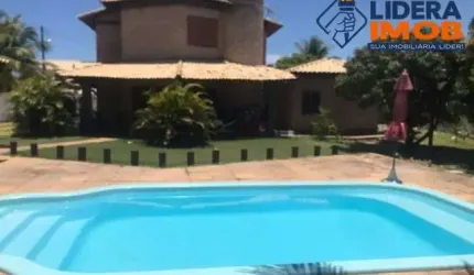 Casa Mobiliada em Barra do Jacuípe, 4 Quartos, 2 Suítes, Piscina, para Venda, no Condomínio Parque das Árvores, Camaçari