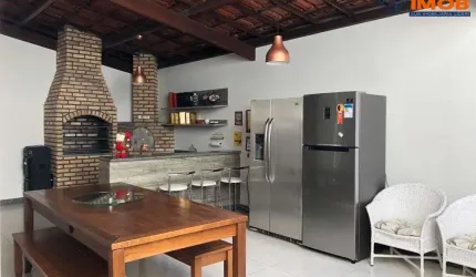 Casa Duplex na Santa Mônica II, 3 Quartos, Suíte, Área Gourmet, para Venda, no Condomínio Vila Di Nápoli, em Feira de Santana