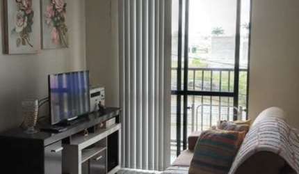 Apartamento no Muchila, 3 Quartos, 1 Suíte, Varanda, para Venda, no Condomínio Villa das Flores, em Feira de Santana, Área de 65 m².