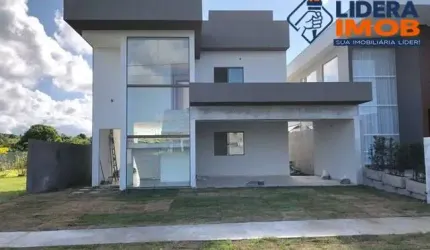Casa no Jardim Limoeiro, Duplex, 4 Quartos, 3 Suítes com Closet, Área Gourmet, para Venda, no Cond Terras Alphaville, em Camaçari.
