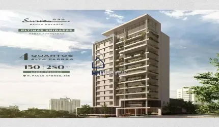 Apartamento com 4 quartos à venda na Paulo Afonso, 533, Santo Antônio, Belo Horizonte por R$ 2.785.000