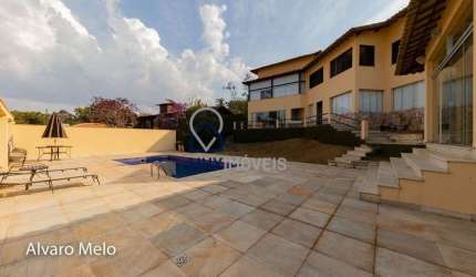Casa em condomínio fechado com 5 quartos à venda na das Hortências, 862, Morro do Chapéu, Nova Lima por R$ 6.500.000