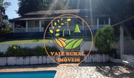 RARIDADE! EXCELENTE SÍTIO COM 10 ALQUEIRES E RICO EM ÁGUAS EM MONTEIRO LOBATO! CH00046