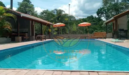 MARAVILHOSA CHÁCARA COM PISCINA EM NAZARÉ PAULISTA - SP  CH00364